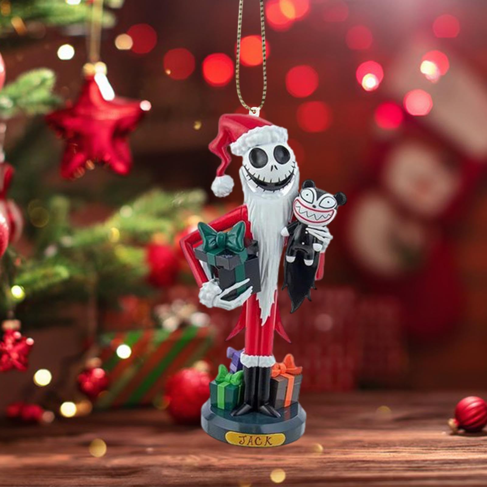 ナイトメアビフォアクリスマス ツリーオーナメント ジャック サリー